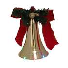 Sterling 9.5 Lighted LED Musical Gold Christmas Bell Decoration