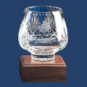  Westgate Crystal (TM)   Full lead crystal trophy bowl, 4 3 
