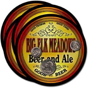  Big Elk Meadows , CO Beer & Ale Coasters   4pk Everything 