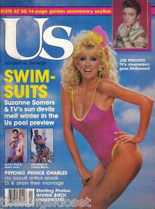 Us Magazine January 14 1985 Elvis Presley Swimsuits  