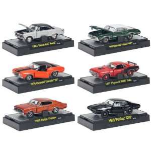 M2 Machines 164 DETROIT MUSCLE Release 12 (Set of 6)