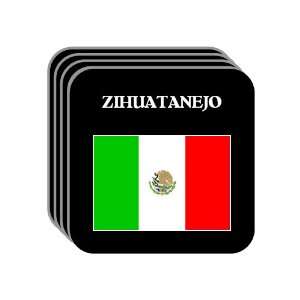 Mexico   ZIHUATANEJO Set of 4 Mini Mousepad Coasters