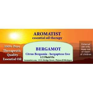  Bergamot Essential Oil   1/2 oz 
