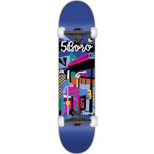  5Boro Modern Art Bronx Complete Skateboard   8.25 w 