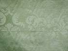 green damask upholstery fabric  