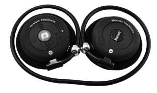 Fold Wireless Stereo Bluetooth Headset Headphone w/ Microphone