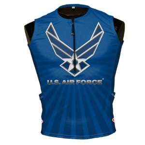  US Air Force   Logo Sleeveless Cycling Jersey Sports 