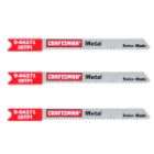 Craftsman 4 in. Jigsaw Blades, Thick Metal, 18 TPI, 3 pk.