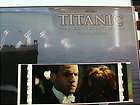 1998 TITANIC 70mm Collector Film Cel TITANIC EDITION Cal & Rose on 