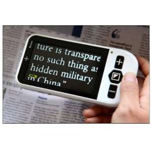  Snow   4.3 Inch Color Video Magnifier   3.5 Hrs. of 