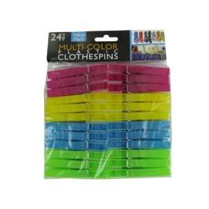    Multi color plastic clothespins   Pack of 30