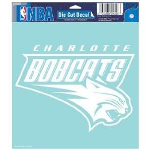  NBA Charlotte Bobcats Decal 8 X 8 Die Cut *SALE* Sports 