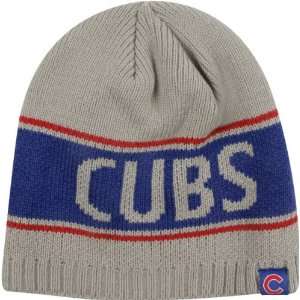  MLB Cubs Grayscale Beanie Knit