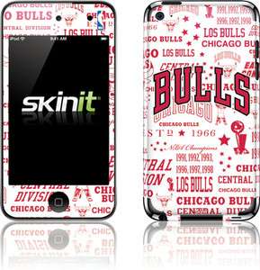 Skinit Chicago Bulls Historic Blast Skin for iPod Touch 4th Gen  