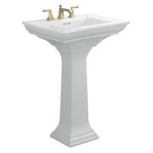   24 Pedestal Lavatory With Stately Design and 4 Centers K 2344 4 52