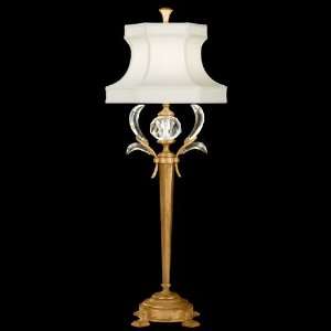  Fine Art Lamps 768815ST Beveled Arcs Gold Leaf Table Lamp