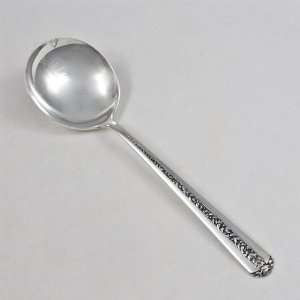  Rambler Rose by Towle, Sterling Cream Soup Spoon Kitchen 