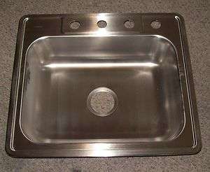 Elkay K125224 Dayton Kingsford 25x22 Single Bowl Sink  