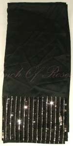 Echo Design Oblong Sequin Wrap Scarf Black  