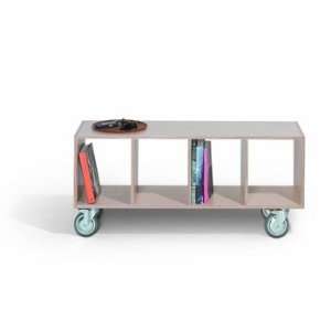 Offi Furniture + Accessories Bench Box With Casters   No 