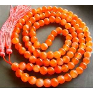  108 Jade Beads Tibetan Buddhist Prayer Necklace Mala 