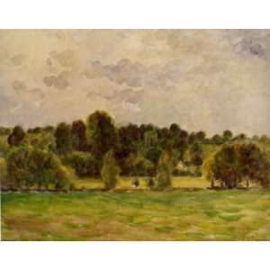  Oil Painting Eragny, Twilight Camille Pissarro Hand 