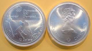 CANADA 1976 OLYMPIC $10 SILVER COIN *No 21**  