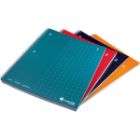   college ruled notebooks perforated 5 subject 200 sht assorted