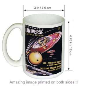 Fantastic Universe Science Fiction Vintage Art COFFEE MUG  