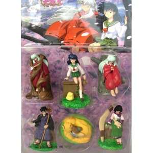  6 pcs Inuyasha collectable figures Inu yasha figure Toys & Games