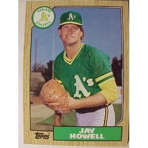  1987 Topps #391 Jay Howell [Misc.]