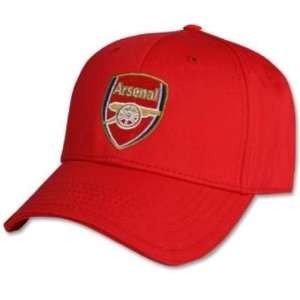  Arsenal Fc Crest Baseball Cap   Red