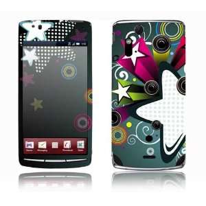  Sony Ericsson Xperia Acro Decal Skin   Retro Stars 