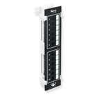 ICC Patchpanel 12 Port Category 5e Vertical 110 Type Black 89d Bracket 