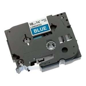  Brother Brand Pt300 Tz Tape   1 White/Blue 3/4 (Office 