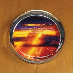   Power of Attitude Positive Outlook Paperweight