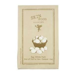 Skinfood Egg White Pack (Peel off Pack for Nose.Forehead.Jaw) (1 box 