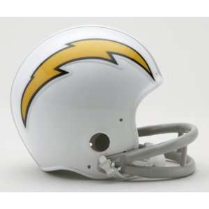 San Diego Chargers 1961 73 Riddell Mini Replica NFL throwback helmet