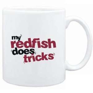   Mug White  My Redfish does tricks  Animals