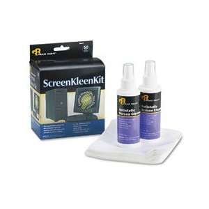  CRT Screen Cleaning Kit, Two 4 Oz Screen Cleaners, 50 