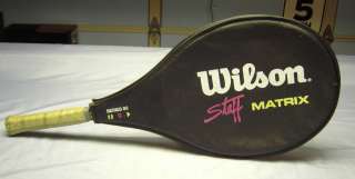Wilson High Beam Staff Matrix Tennis Racquet 4 3/8 gr  