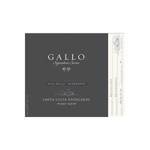  Gallo Of Sonoma Signature Series Pinot Noir Santa Lucia 