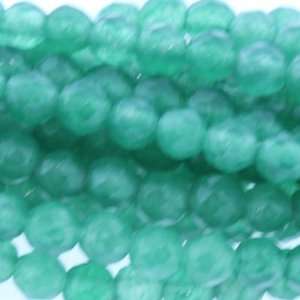 com Green Aventurine  Ball Faceted   4mm Diameter, Sold by 16 Inch 