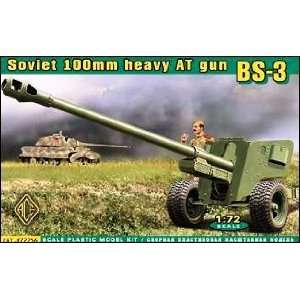   WWII Soviet 100mm Heavy Anti Tank Gun 1 72 Ace Models Toys & Games