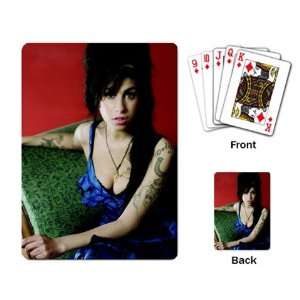  Amy Whinehouse Playing Cards Single Design Sports 
