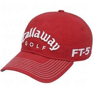  Callaway Tour Lo Pro Adjustable Cap (red) Sports 