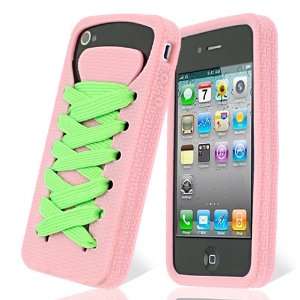  Celicious Apple iPhone 4 Shoe Lace Silicone Skin Case 