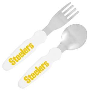  Pittsburgh Steelers Stainless Steel Fork & Spoon Set 
