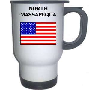  US Flag   North Massapequa, New York (NY) White Stainless 