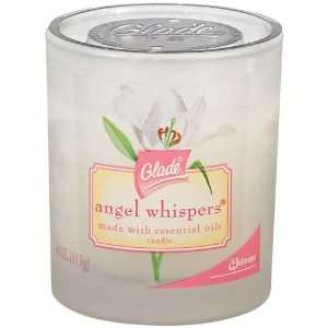 Glade Candle, Angel Whispers, 4 oz (Pack of 6)  Grocery 